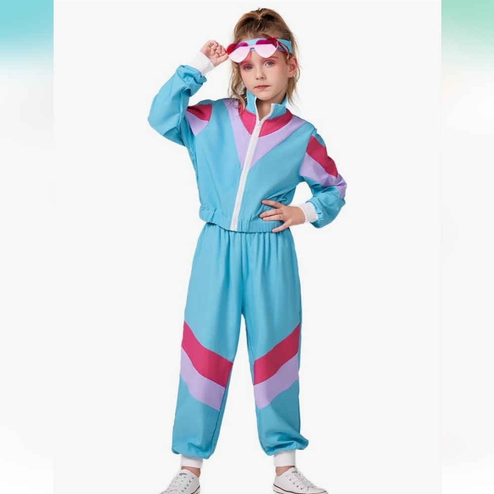 80's Tracksuit Costume
